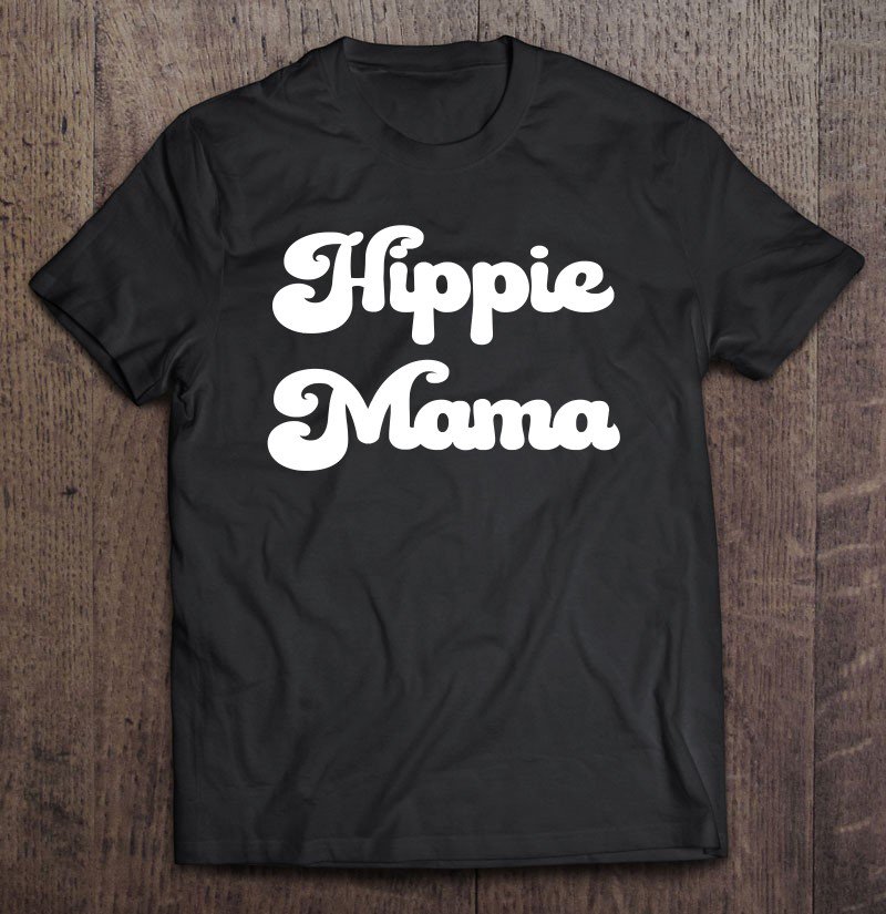 Tadostore Hippie Mama Tee Shirt