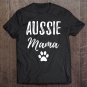 Tadostore Womens Aussie Mama For Aussie Shepherd Dog Mom Gift Tee Shirt