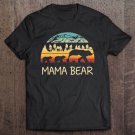 Tadostore Mama Bear With 3 Cubs Shirt Retro Mountains Mother's Day Tee Shirt