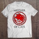Tadostore Cool Mother Of Cats Design For Cat And Kitten Enthusiasts Tee Shirt
