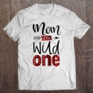 Tadostore Womens Mom Of The Wild One Shirt Plaid Lumberjack 1St Birthday Tee Tee Shirt