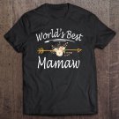 Tadostore World's Best Mamaw Mothers Day Cute Tee Shirt