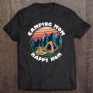 Tadostore Mom Camping Shirt Happy Camping Mom Camper Gift Mother Tee Shirt