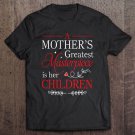Tadostore A Mother's Greatest Masterpiece Is Her Children Tee Shirt