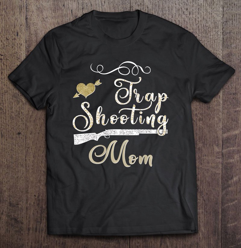 Tadostore Womens Trap Shooting Mom Tank Top Tee Shirt