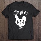 Tadostore Cute Mama Hen Flannel Chicken Funny Ranch Mom Farm Tee Shirt