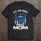 Tadostore Womens Proud Mom U.S. Air Force Stars Air Force Family Gift Tee Shirt