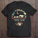 Tadostore Mama Bear With 3 Cubs Floral Mother's Day Tee Shirt