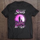 Tadostore When God Made Sons He Gave Me The Best Mom And Son Silhouette Tee Shirt