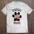 Tadostore Womens Puggle Mom For Women, Wife Gift For Girlfriend Tee Shirt
