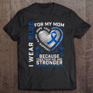 Tadostore Mom Colon Cancer Awareness Products Gifts Son Daughter Kids Tee Shirt