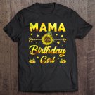 Tadostore Mama Of The Birthday Girl Mom Sunflower Tee Shirt