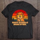 Tadostore Womens Best Doodle Mom Ever Mother's Day Gift Goldendoodle Tee Shirt