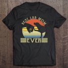 Tadostore Best Lab Mom Ever Bump Labrador Retriever Tee Shirt