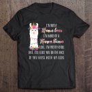 Tadostore I'm Not A Mama Bear I'm More Of A Mama Llama Floral Tee Shirt