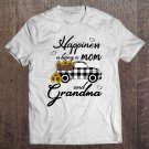 Tadostore Sunflower Grandma Shirt Happiness Is Being A Mom And Grandma Tee Shirt