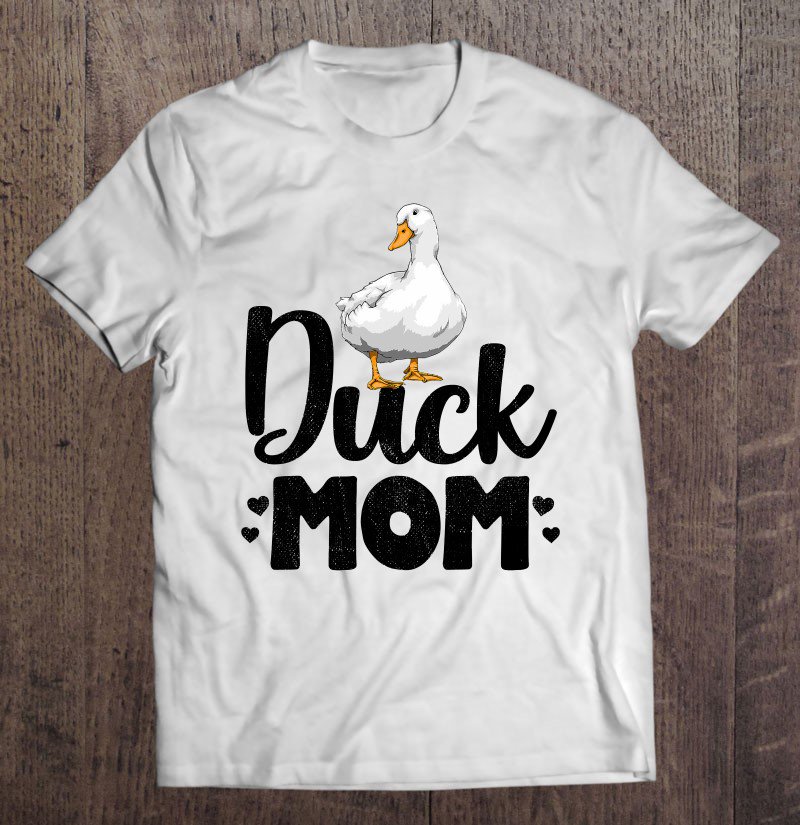 Tadostore Duck Mom Funny Water Duckling Gifts Tee Shirt