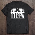 Tadostore Womens Mom Pit Crew Race Car Racing Birthday Party Tee Shirt