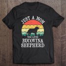Tadostore Just A Mom Who Loves Bucovina Shepherd Dog Lover Mom Gift Tee Shirt