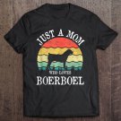 Tadostore Just A Mom Who Loves Boerboel Dog Lover Mom Gift Tank Top Tee Shirt