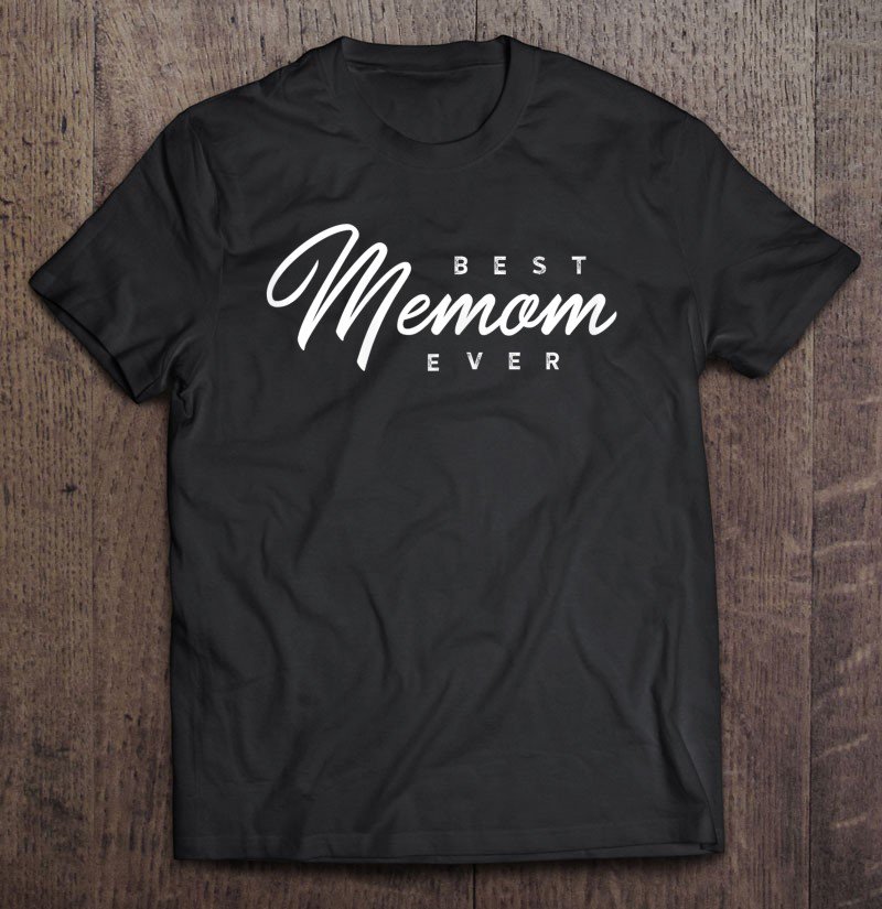 Tadostore Womens Memom Shirt Gift Best Memom Ever Tee Shirt