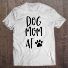 Tadostore Dog Mom Af Shirt Dog Lover Gift Paw Prints On My Heart Tee Shirt