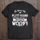 Tadostore Womens Plott Hound Mom - Dog Owner Gift Humor Tee Shirt