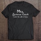 Tadostore Mrs Lacrosse Coach - Coaches Wife Gif Tee Shirt
