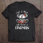 Tadostore Womens Womens Just A Mom Who Raised A Lineman Tee Shirt