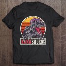 Tadostore Retro Mamasaurus T Rex Dinosaur Funny Mama Saurus Mother Tee Shirt