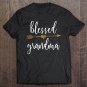 Tadostore Cute Gold Arrow Blessed Grandma Shirt Tee Shirt