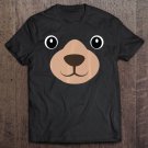Tadostore Halloween Mama Bear Face Costume Kids Bear Face Costume Premium Tee Shirt