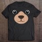 Tadostore Halloween Mama Bear Face Costume Kids Bear Face Costume Premium Tee Shirt