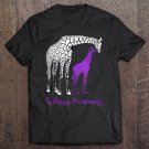 Tadostore Giraffe Mom & Baby Epilepsy Awareness Month Purple Design Tank Top Tee Shirt