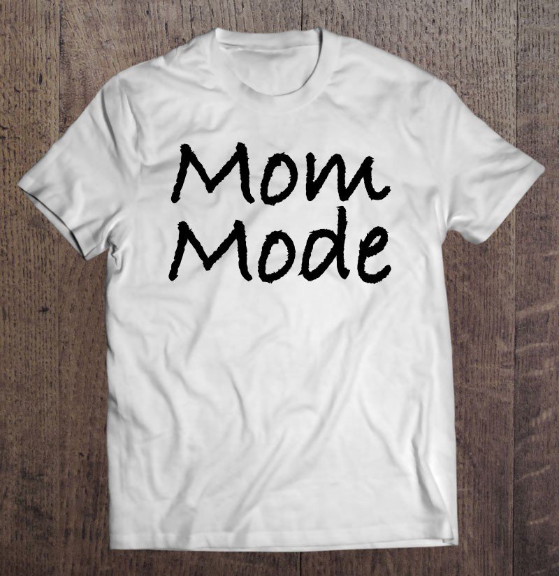Tadostore Womens Mom Mode Tee Shirt