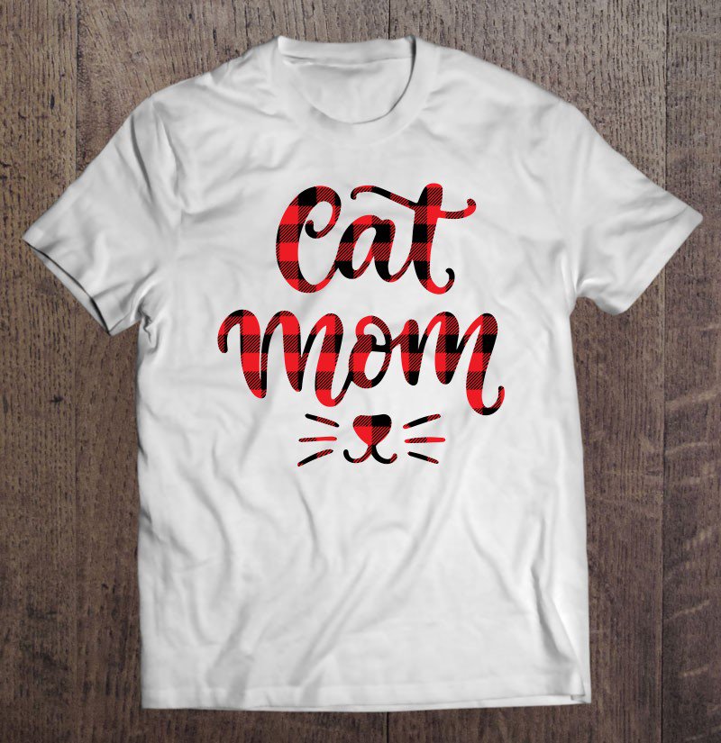 Tadostore Pattern Style Cat Lover Gift - Cute Cat Mom Tee Shirt