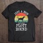 Tadostore Womens Just A Mom Who Loves Plott Hound Dog Lover Mom Gift Tee Shirt