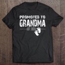 Tadostore Best Christmas Gift Promoted To Grandma Est 2020 Mother's Day Tee Shirt