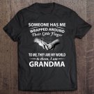 Tadostore Someone Has Me Wrapped Around Their Little Finger Tee Shirt