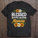 Tadostore Blessed To Be Called Memaw Shirt Mothers Day Tee Shirt