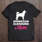 Tadostore Norwegian Elkhound Mom Premium Tee Shirt