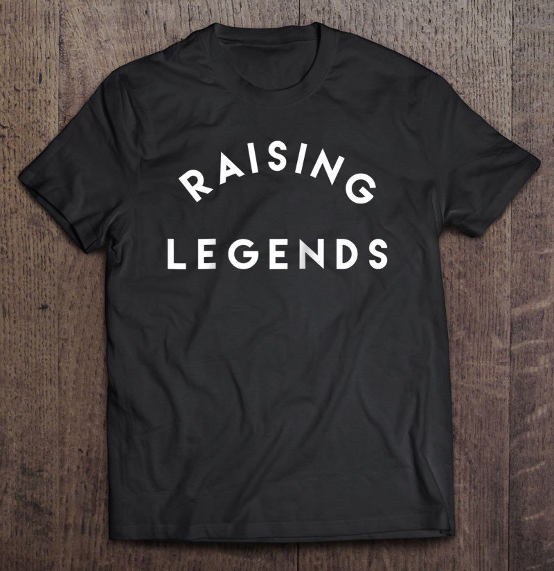 Tadostore Raising Legend Design Raglan Baseball Tee Shirt