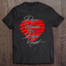 Tadostore Mother's Day - Dope Woman With A Dope Heart Tee Shirt