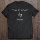 Tadostore Cute Stay At Home Fur Dog Mom Life Crewneck, Fur Dog Mama Tee Shirt