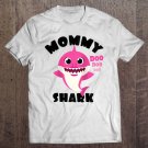 Tadostore Womens Mommy Shark Gift For Mom - Shark Baby Cute Matching Family Raglan Baseball Tee Tee