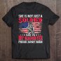 Tadostore She Is Not Just A Solider She Is My Daughter Proud Army Mom Tee Shirt
