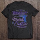Tadostore Womens The Baddest Mother Crafter - Funny Diy Crafting Mom Gift Tee Shirt