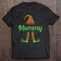 Tadostore Mommy Elf Matching Christmas Pajamas Family Party Design Tee Shirt