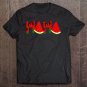 Tadostore Funny Mama Watermelon Pattern Melon Slice Mom Summer Fruits Tee Shirt