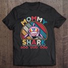 Tadostore Womens Vintage Mommy Shark Tshirt Gift For Womens Mama Mother Tee Shirt